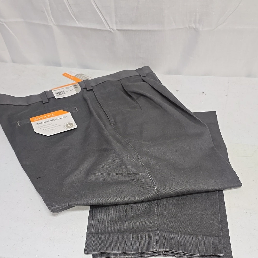 New Savane Gray Dress Pants(38wx30L)